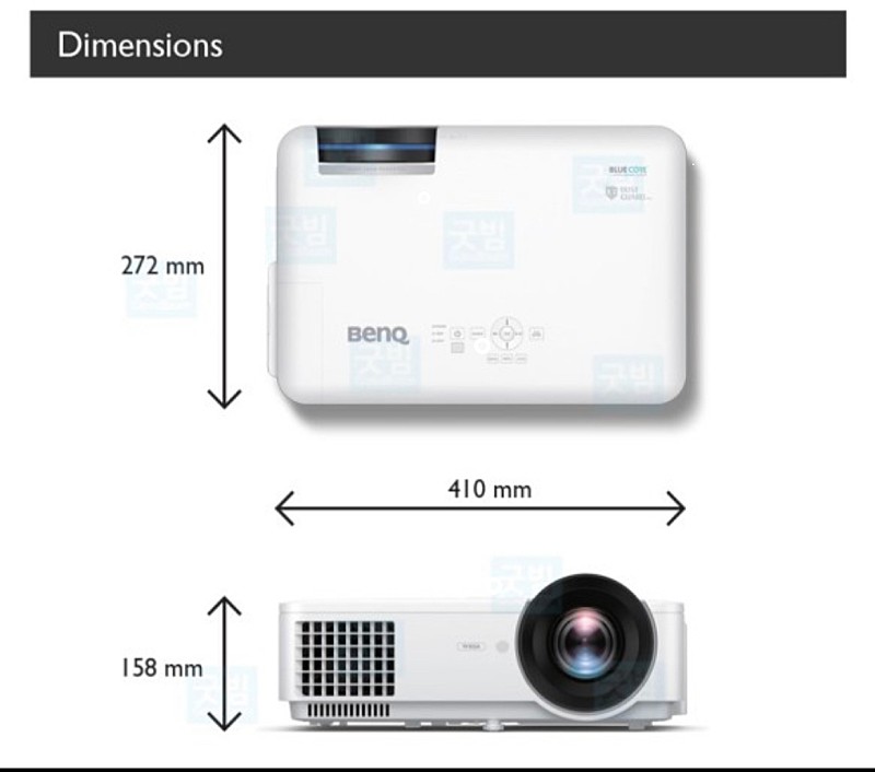 빔프로젝터(벤큐) LW820ST 단초점 레이저 장비 도용, 사기 조심