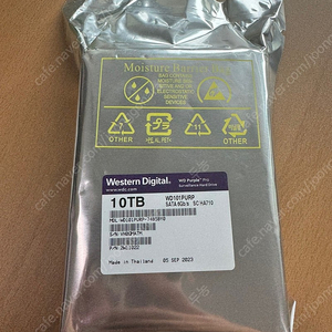 [미개봉] WD PUPLE 10TB HDD 새상품 판매합니다.