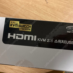 NM-HK02UHDMI KVM 2:1 스위치 미개봉 택포