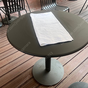 카페 야외용 철제테이블(원형,사각) / 철제의자