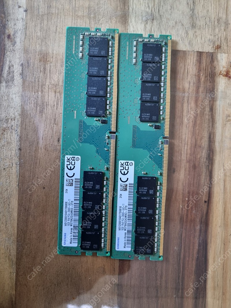 삼성 DDR4 16X2 32기가 판매합니다