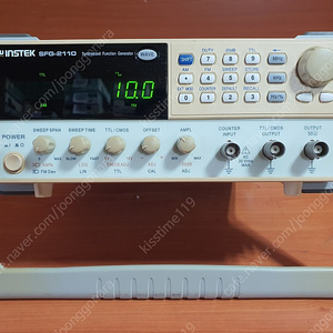 GWINSTEK SFG-2110 Syntheslzed Function Generator 평션제너레이터 함수발생기