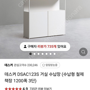 데스커 철제 수납장