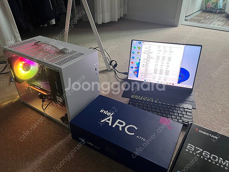 i5 12500 미니itx 게이밍 컴퓨터 본체--1