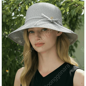 봉긋 러브비쥐 썬 햇 클로슈 BG Sun cloche hat