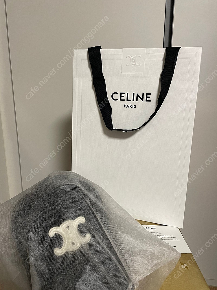 셀린느 트리옹프 캡모자 블랙L--1