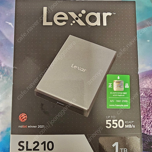 렉사 SL210 1TB 외장하드 SSD 새것 새제품 미개봉 저렴하게 팝니다