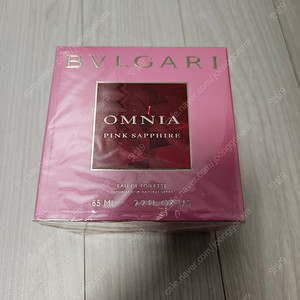 불가리 옴니아 핑크 사파이어 향수 65ml 미개봉 새상품 팝니다.
