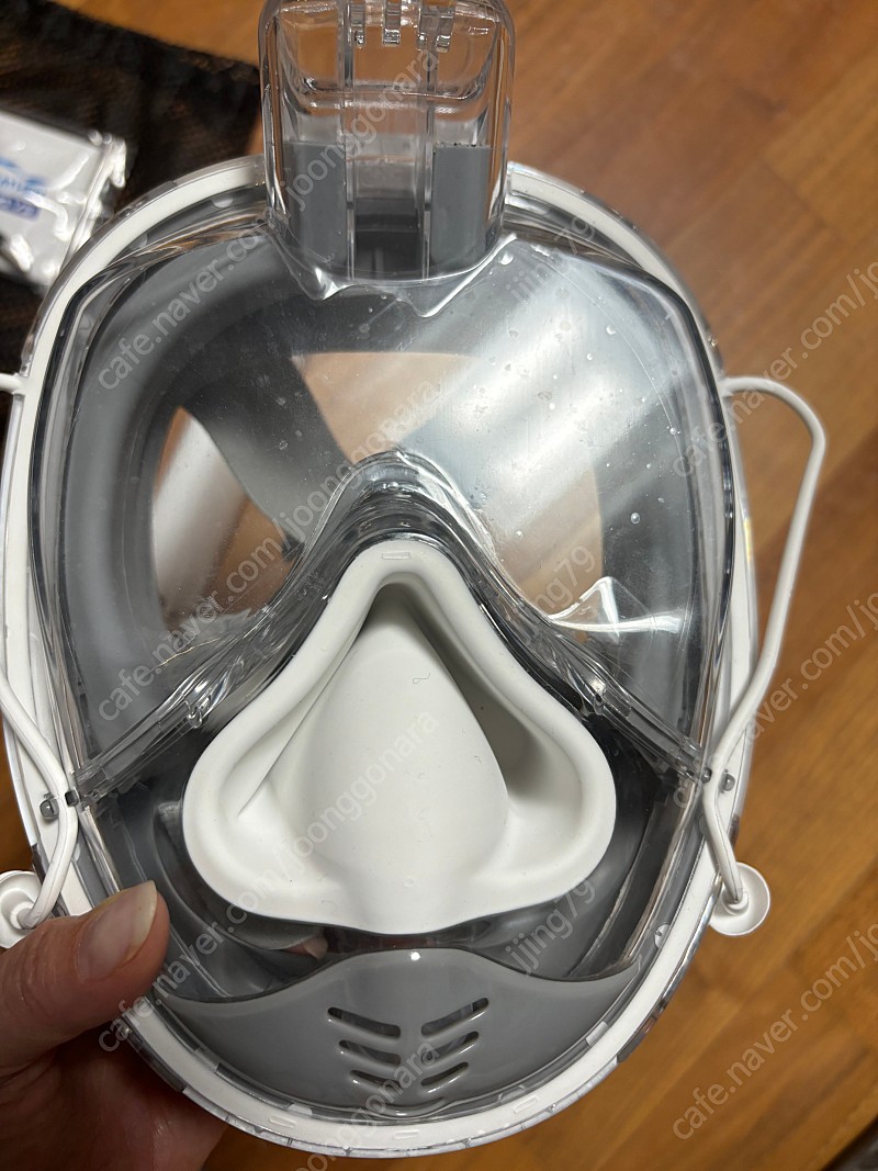 듀얼브레서 V3 스노클링 마스크 (1회 사용)