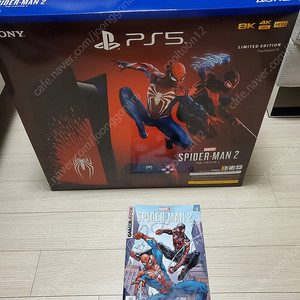 PS5 디스크버전 스파이더맨 2 한정판 코스믹북 포함 미개봉