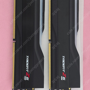 지스킬 DDR5 6000 CL36 32GB(16X2) RGB XMP 메모리 판매합니다