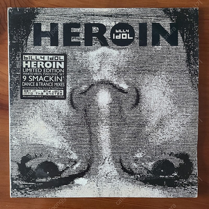 [ROCK LP]Billy Idol - Heroin 2lp 화이트