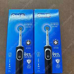 오랄비 ORAL B 바이탈리티 크로스액션 전동 칫솔 새상품