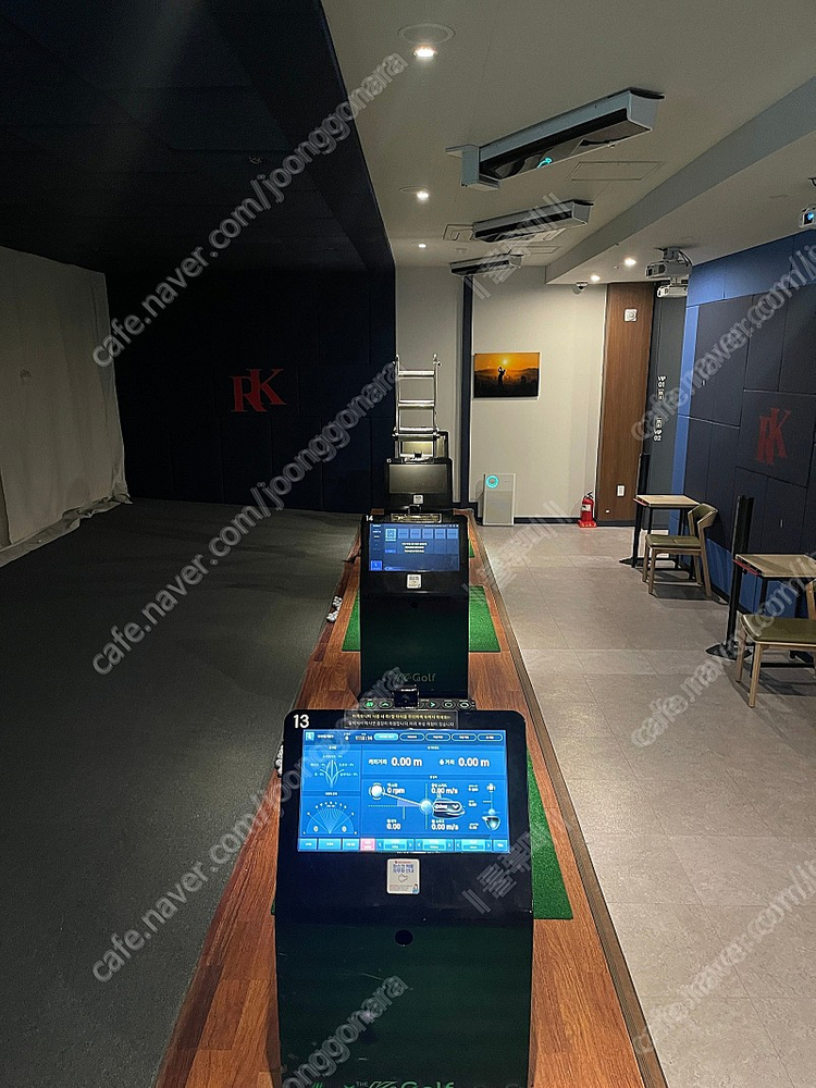 중고 스크린 케이골프 스크린 기계 판매 이미지