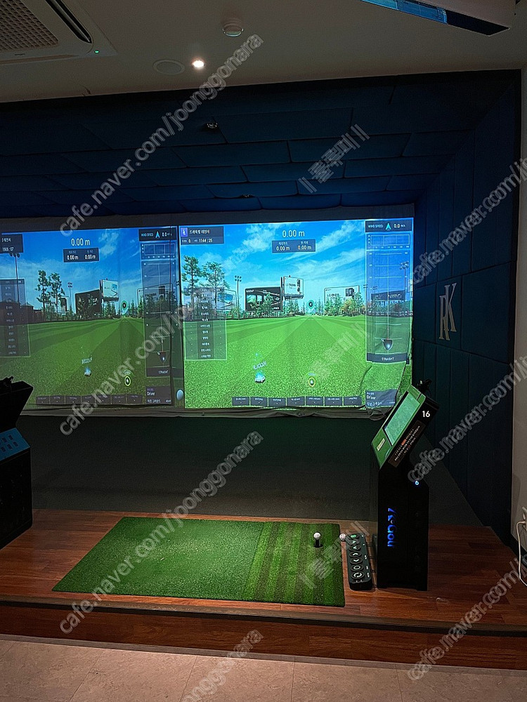 중고 스크린 케이골프 스크린 기계 판매 이미지