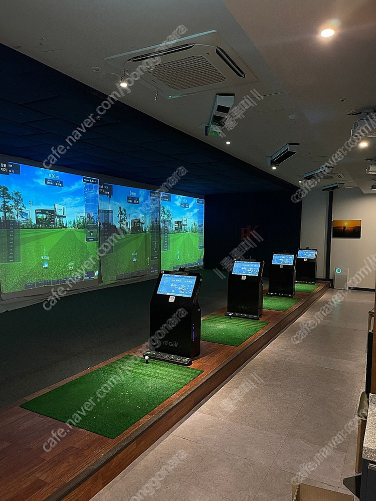 중고 스크린 케이골프 스크린 기계 판매 이미지