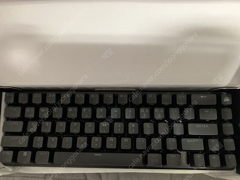 커세어 K65 pro mini opx 윤활작 팝니다(RGB)