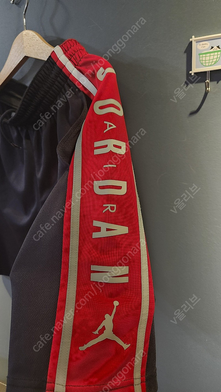 나이키 조던 키즈 반바지 블랙 140-152 이미지
