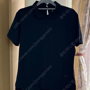 정품 나이키 골프 펀칭 티셔츠 블랙(새상품)
