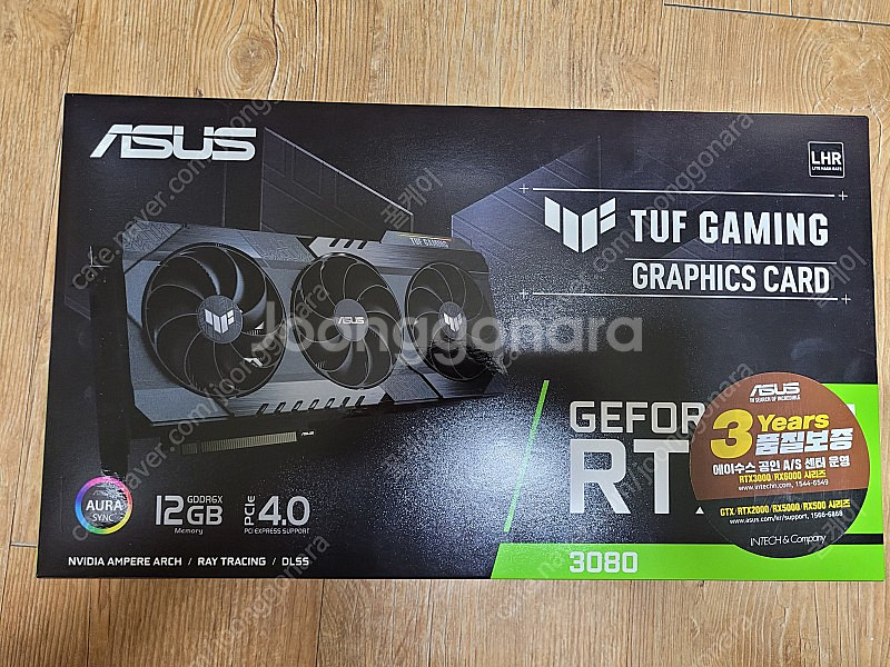 RTX 3080 TUF 12G 판매합니다. 12G 입니...--0