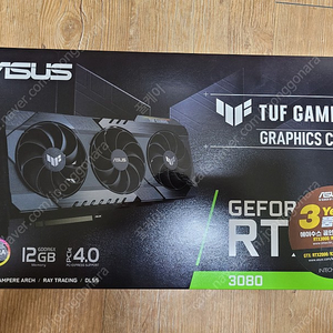 RTX 3080 TUF 12G 판매합니다. 12G 입니다.