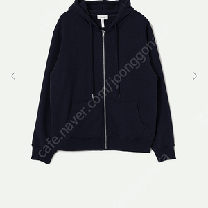 바티스트 vartist peta zip hoodie navy