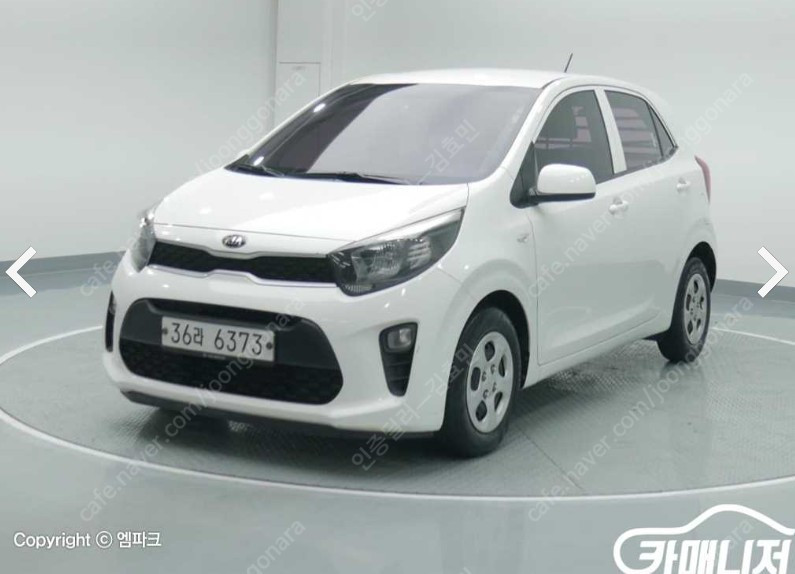 [기아] 올뉴모닝(JA) 밴 고급형ㅣ중고차ㅣ23,369kmㅣ2018년식ㅣ흰색ㅣ인천ㅣ630만원--2