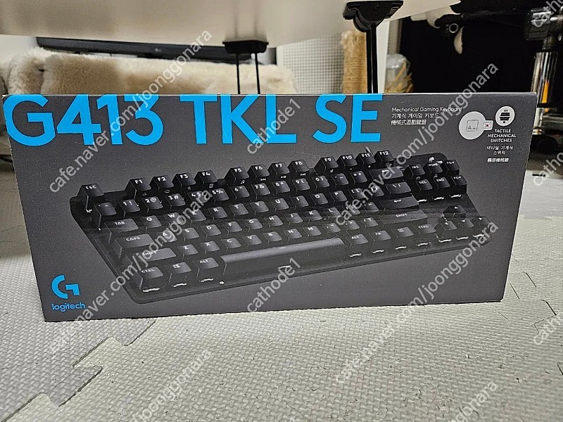 로지텍 G413 정품 키보드 팝니다. ﻿(벌크x, 병행수입x) G413SE, G413 TKL SE 풀배열 텐키리스