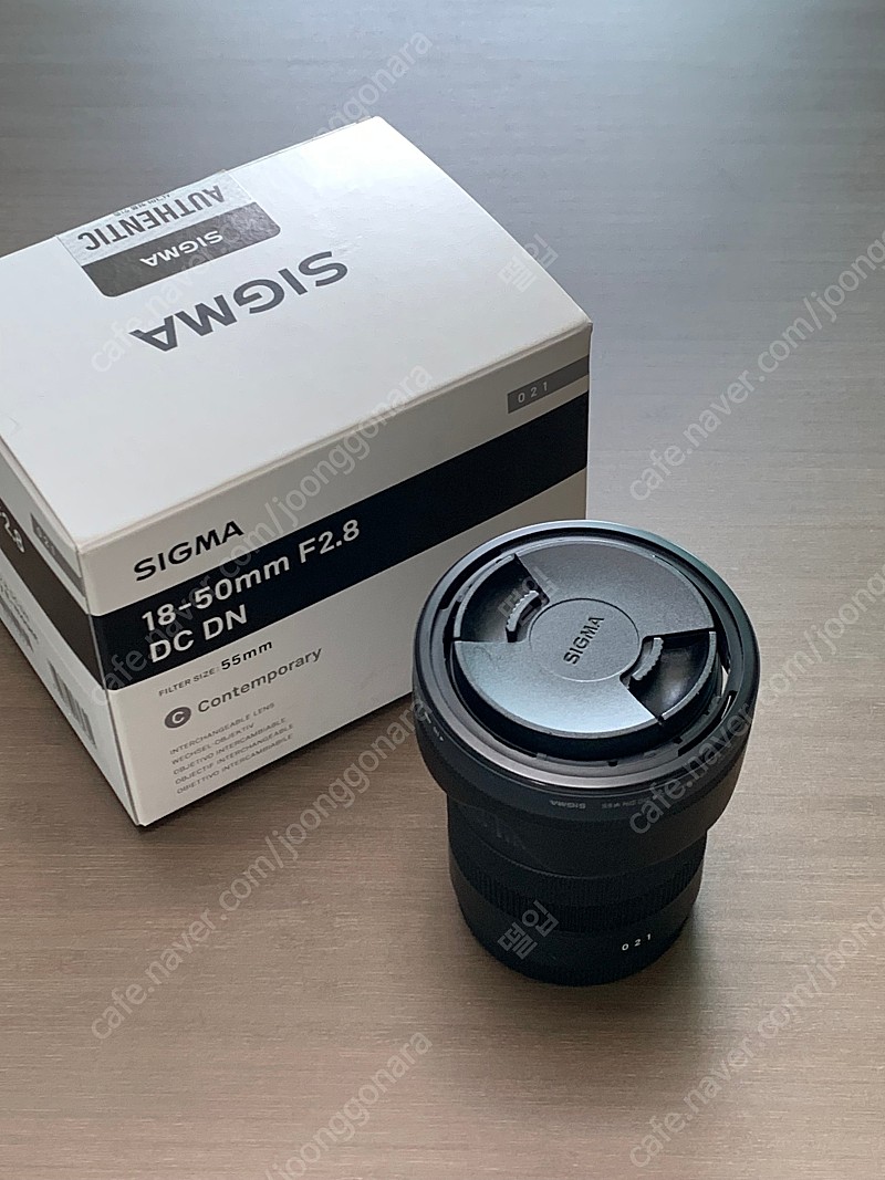 [소니E마운트 렌즈] 풀박스 정품 시그마1850 18-50mm F2.8 카메라 렌즈