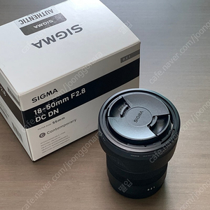 [소니E마운트 렌즈] 풀박스 정품 시그마1850 18-50mm F2.8 카메라 렌즈