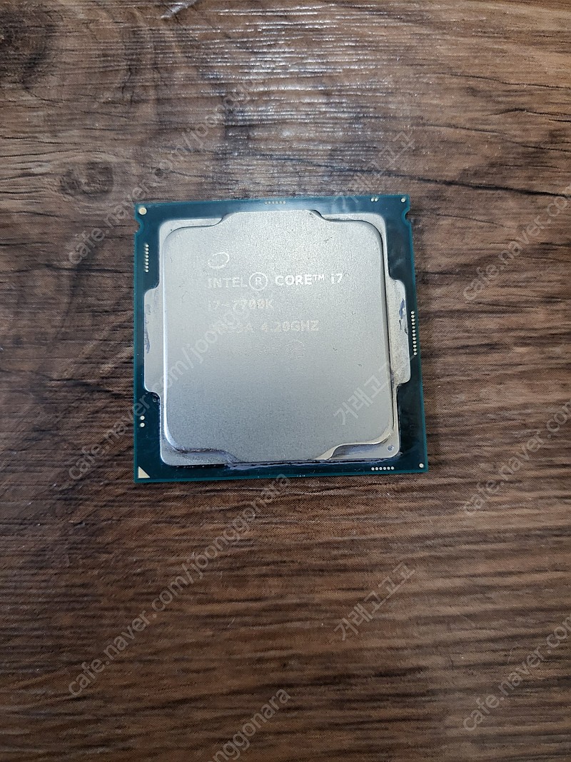 i7 7700k cpu 판매합니다 택포