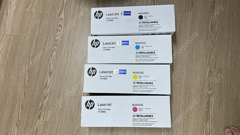 HP M454dw , M454nw , M454dn, M479dw , M479fdw , M479fnw 정품 박스미개봉 대용량토너 팝니다.