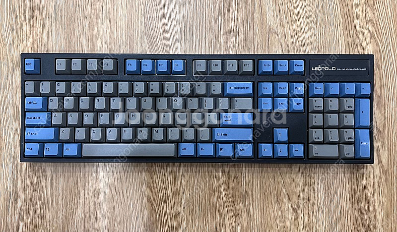 레오폴드 FC900R PD 저소음적축 그레이블루 풀배열...--1