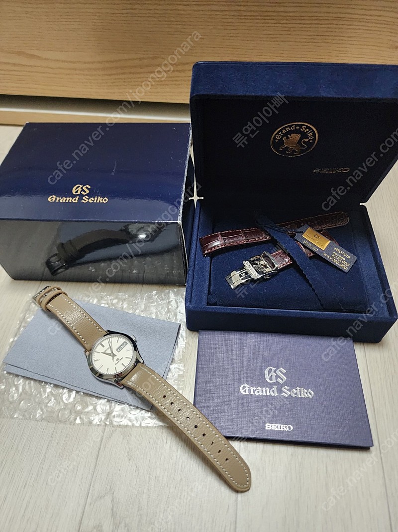(인하)sbgt019 그랜드세이코 시계 풀셋 판매