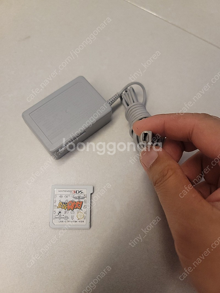 닌텐도 NEW 3DS 정품 아답터(미국용 110V), ...--1