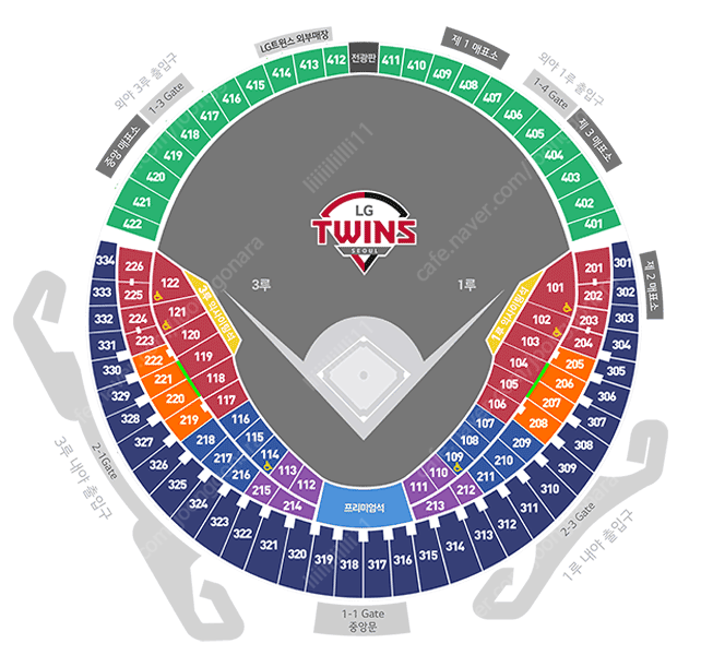 5월26일(일) lg트윈스 NC다이노스 중앙네이비 4연석 정가양도