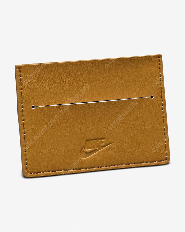 나이키 아이콘 에어포스1 카드지갑 브라운 된장 포스 이미지
