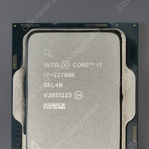 인텔 i7 12700K CPU 판매