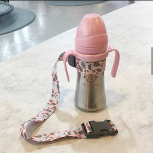 그로미미 멀티 스트랩 빨대컵 장난감 튤립 젖병 아기용