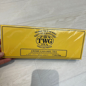 TWG 크림카라멜 티 팝니다