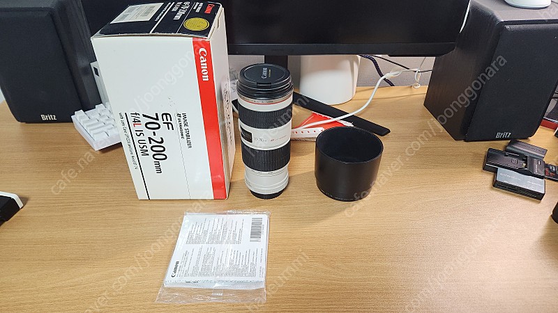 캐논 ef 70-200mm f4 is usm 형아백통 카메라 렌즈 손떨방 판매합니다