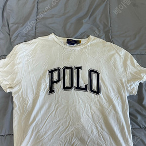 폴로 랄프로렌 POLO 로고 반팔 티셔츠 화이트 클래식핏 M