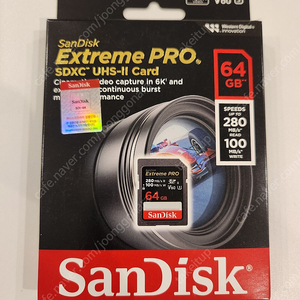 샌디스크 SD카드 64GB 익스트림 프로 판매