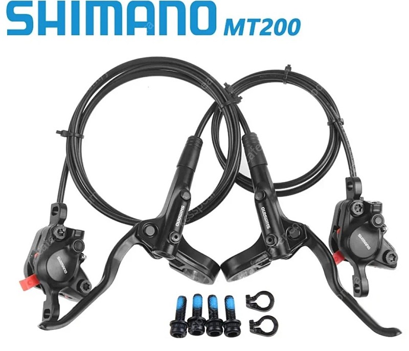 자전거 시마노 MT200 디스크 유압 브레이크 신품 4만