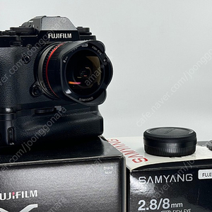 후지필름 X-T1 + 삼양 8mm 2.8 어안렌즈 판매합니다.