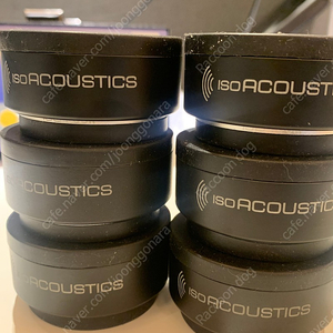 Iso puck acoustics 아이소 퍽 어쿠스틱 6개 팝니다! (미니x)