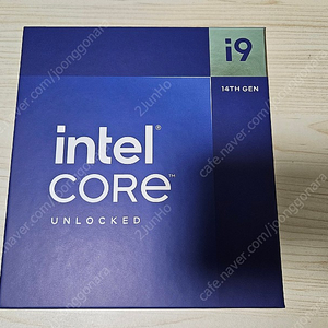 인텔 i9-14900K 미개봉 제품 57만원 판매합니다.