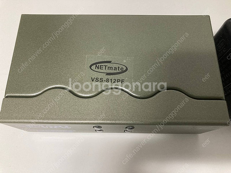 NETmate 강원전자 VSS-812PF 초고해상도 1:2 모니터 분배기--2