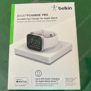 벨킨 Belkin Apple Watch 충전기 고속 충전