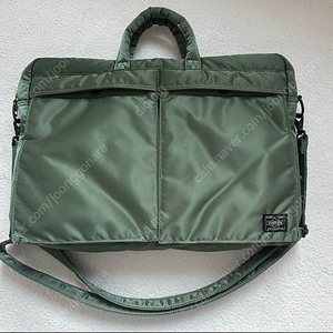 Porter Tanker 2Way Briefcase Sage Green 포터 브리프케이스 그린 새상품